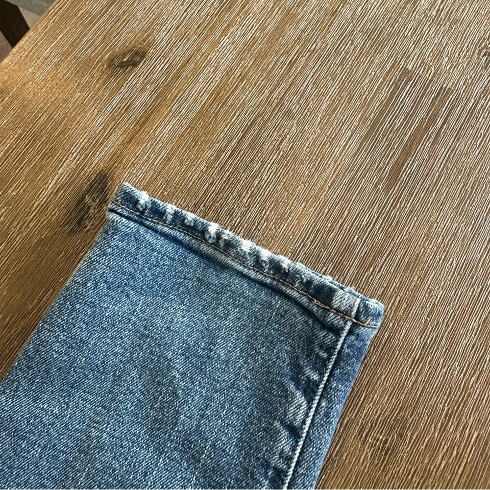 3/20$ GAP Kids Blue Distressed Jeans size 10 slim - Picture 8 of 9